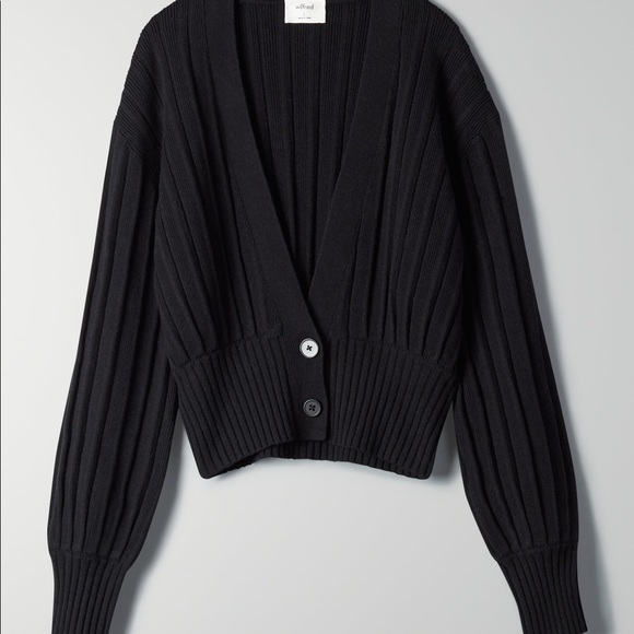 Aritzia Sweaters - Wilfred Thais Cardigan black